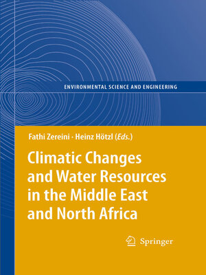 cover image of Climatic Changes and Water Resources in the Middle East and North Africa